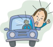 Angry driver