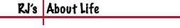 About Life Banner